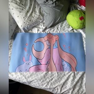 Cute Sailor Moon pastel desk mouse pad